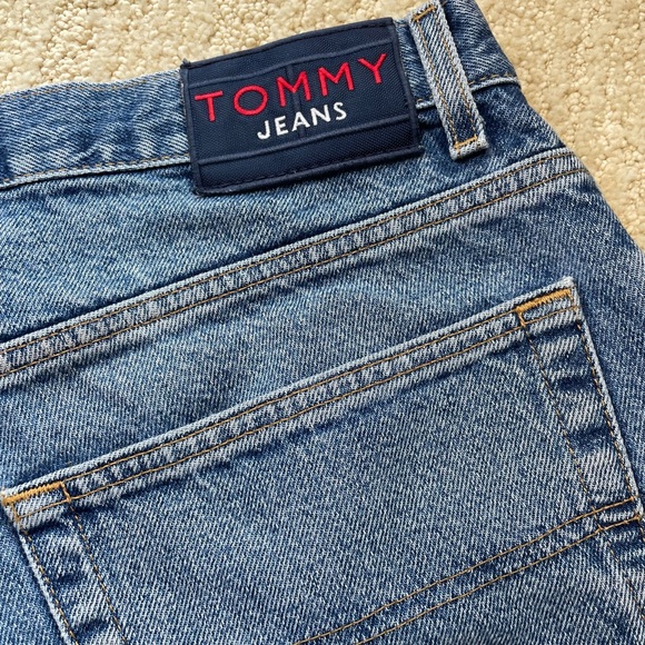 Men’s Vintage Tommy Jeans Denim Shorts Sz 34 - Picture 11 of 13